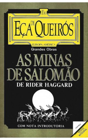 As Minas de Salomão | de Rider Haggard / Eça de Queiroz
