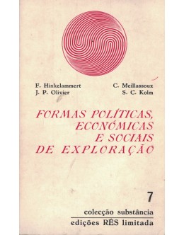 Formas Políticas, Económicas e Sociais de Exploração | de Vários Autores