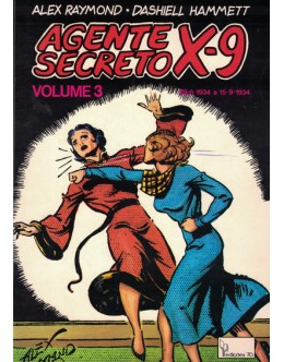 Agente Secreto X-9 - Volume 3 | de Alex Raymond e Dashiell Hammett