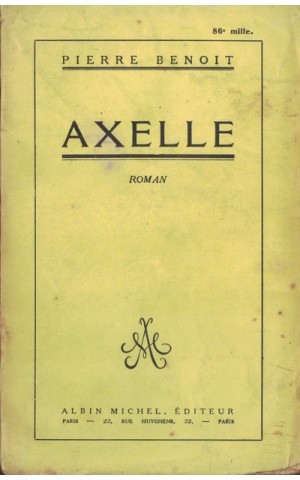 Axelle | de Pierre Benoit