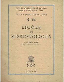 Lições de Missionologia | de A. da Silva Rego