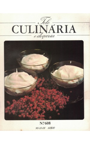 Tele Culinária e Doçaria - N.º 608 - 8 de Outubro de 1990