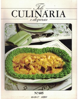 Tele Culinária e Doçaria - N.º 605 - 17 de Setembro de 1990