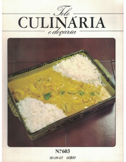 Tele Culinária e Doçaria - N.º 603 - 03 de Setembro de 1990
