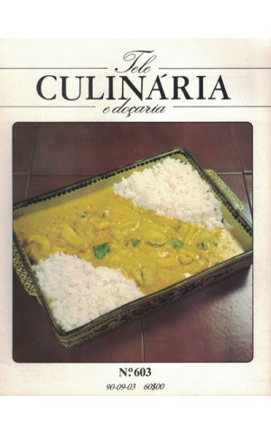 Tele Culinária e Doçaria - N.º 603 - 03 de Setembro de 1990