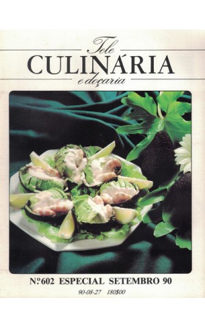 Tele Culinária e Doçaria - N.º 602 Especial - 27 de Agosto de 1990
