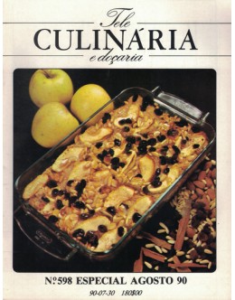 Tele Culinária e Doçaria - N.º 598 Especial - 30 de Julho de 1990