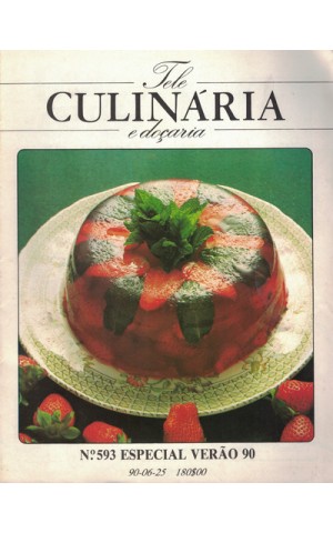 Tele Culinária e Doçaria - N.º 593 Especial - 25 de Junho de 1990