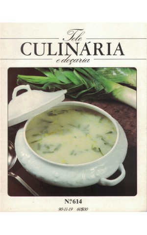 Tele Culinária e Doçaria - N.º 614 - 19 de Novembro de 1990