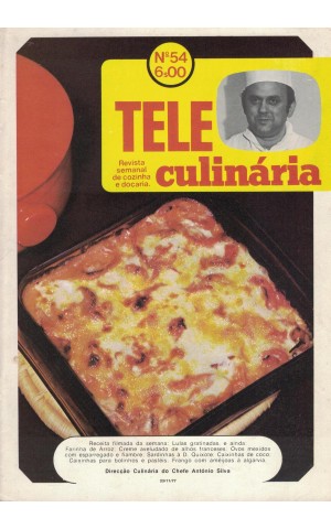 Tele Culinária e Doçaria - N.º 54 - 23/11/1977