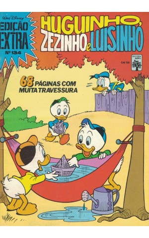 Edição Extra - N.º 134 - Huguinho, Zezinho e Luisinho