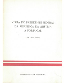 Visita do Presidente Federal da República da Áustria a Portugal | de Ramalho Eanes e Kirchschlaeger