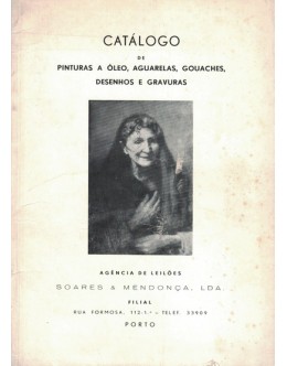 Catálogo de Pinturas a Óleo, Aguarelas, Gouaches, Desenhos e Gravuras