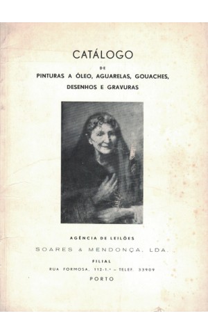 Catálogo de Pinturas a Óleo, Aguarelas, Gouaches, Desenhos e Gravuras