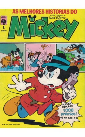 As Melhores Histórias - N.º 1 - Mickey