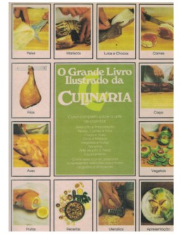 O Grande Livro Ilustrado da Culinária | de Terence Couran e Caroline Couran
