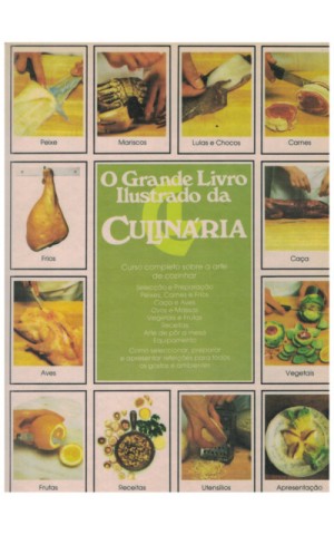 O Grande Livro Ilustrado da Culinária | de Terence Couran e Caroline Couran
