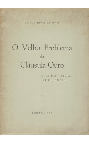 O Velho Problema da Cláusula-Ouro | de Luís Nunes da Ponte