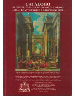 Catálogo de Grande, Invulgar, Interessante e Valioso Leilão de Antiguidades e Objectos de Arte