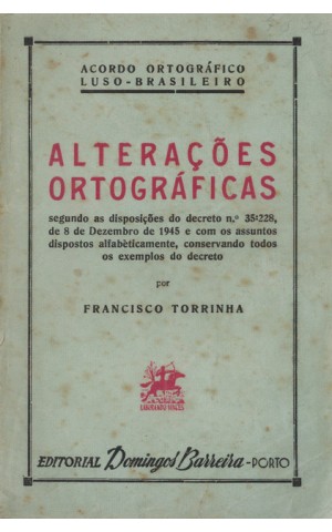 Alterações Ortográficas | de Francisco Torrinha
