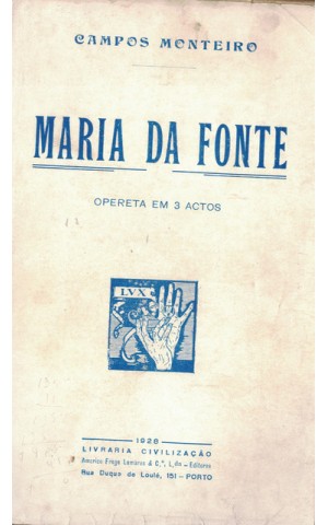 Maria da Fonte | de Campos Monteiro
