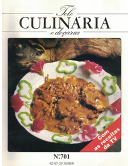 Tele Culinária e Doçaria - N.º 701 - 20 de Julho de 1992