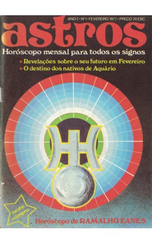 Astros - Ano I - N.º 1 - Fevereiro de 1977