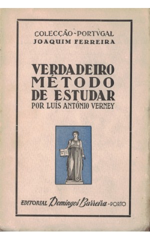 Verdadeiro Método de Estudar | de Luís António Verney