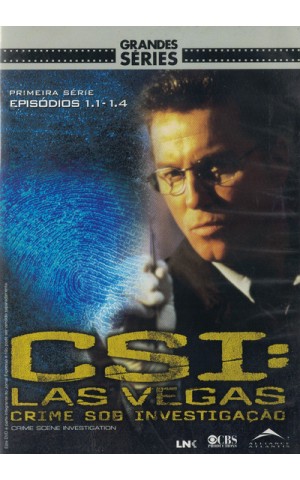 CSI: Crime Sob Investigação Las Vegas: 1ª Série - Episódios 1.1-1.4 [DVD]