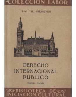 Derecho Internacional Público | de Th. Niemeyer