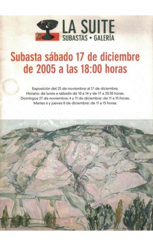 La Suite Subastas-Galería Subasta Sábado 17 de Diciembre de 2005 a las 18:00 horas