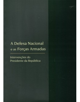 A Defesa Nacional e as Forças Armadas | de Jorge Sampaio