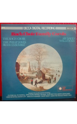 The Bach Choir, The Philip Jones Brass Ensemble, Sir David Willcocks | Bach Choir Family Carols [LP]