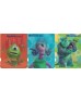 Lote de 5 Postais - Disney Pixar Monsters, Inc.