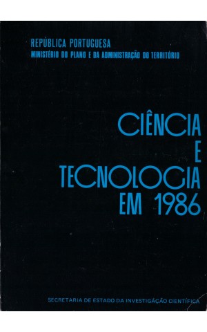 Ciência e Tecnologia em 1986 | de Vários Autores