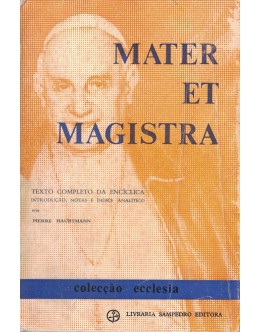 Mater et Magistra | de S. S. João XXIII