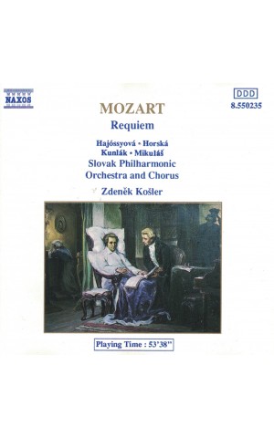 Mozart, Slovak Philharmonic Orchestra and Chorus, Zdeněk Košler | Requiem [CD]