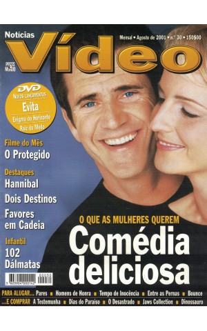 Notícias Vídeo - N.º 30 - Agosto de 2001