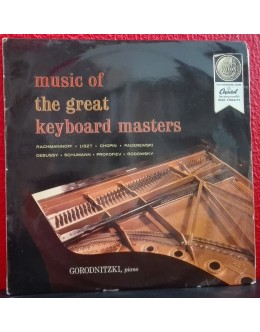Sascha Gorodnitzki | Music Of The Great Keyboard Masters [LP]