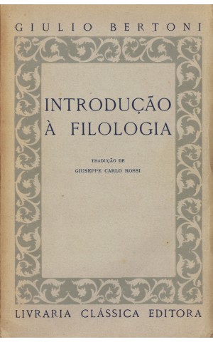 Introdução à Filologia | de Giulio Bertoni