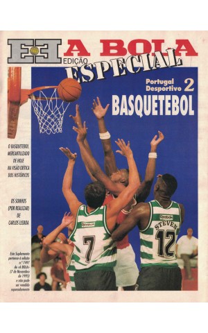 A Bola - Edição Especial - 7 de Novembro de 1993