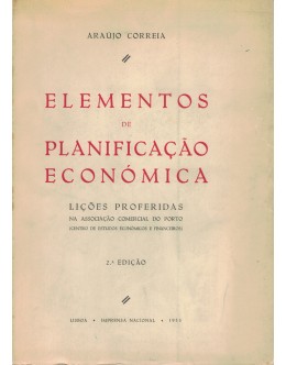 Elementos de Planificação Económica | de Araújo Correia