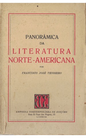Panorâmica da Literatura Norte-Americana | de Francisco José Tenreiro