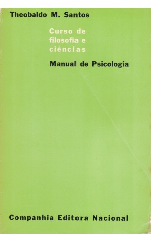 Manual de Psicologia | de Theobaldo M. Santos