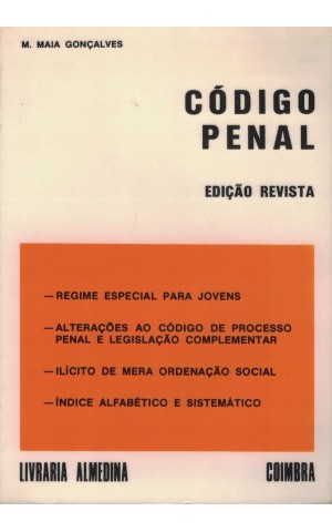 Código Penal | de M. Maia Gonçalves