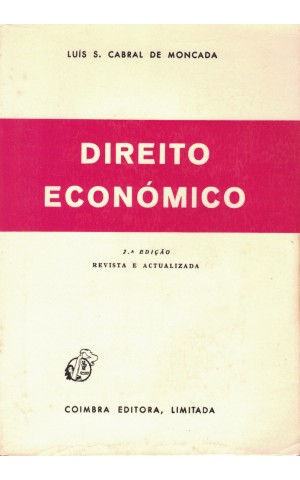 Direito Económico | de Luís S. Cabral de Moncada