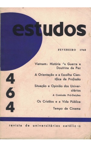 Estudos - N.º 464 - Fevereiro de 1968