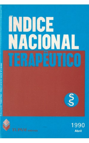 Índice Nacional Terapêutico Abril 1990