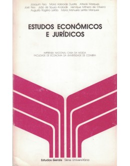 Estudos Económicos e Jurídicos | de Vários Autores