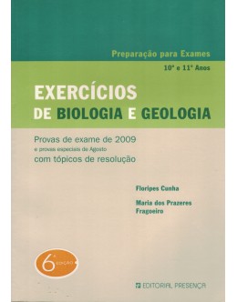 Exercícios de Biologia e Geologia | de Floripes Cunha e Maria dos Prazeres Fragoeiro